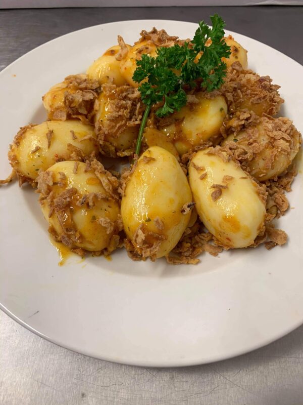 Baby Potatoes with Crispy Onions - Masseys Butchers ...